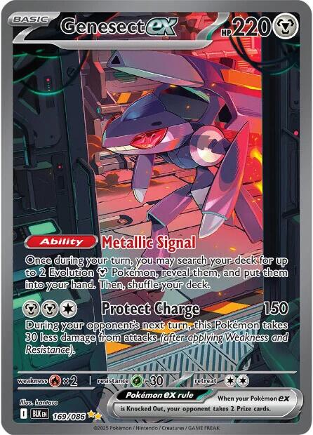 Genesect ex (172/086) [Scarlet & Violet: Black Bolt] | Good Games Modbury