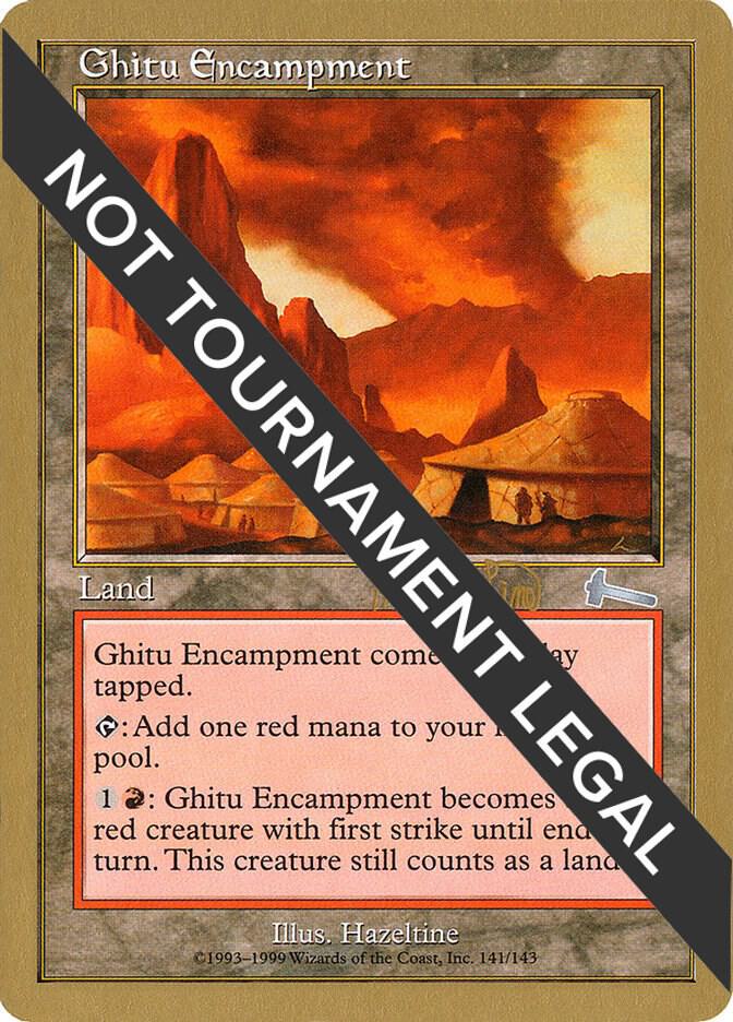 Ghitu Encampment 1999 Mark Le Pine ULG mlp141/111 (World Championship Decks)  | Good Games Modbury