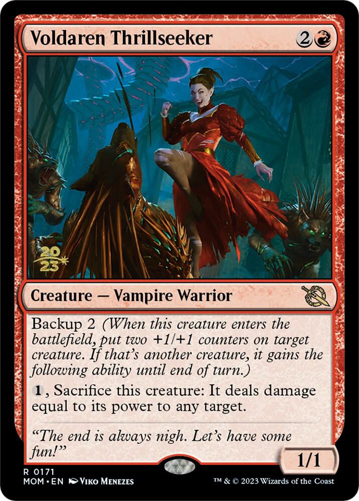 Voldaren Thrillseeker 171s/162 (Prerelease Cards)  - Foil | Good Games Modbury