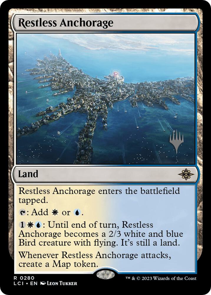 Restless Anchorage 280p/138 (Promo Pack: The Lost Caverns of Ixalan)  - Foil | Good Games Modbury