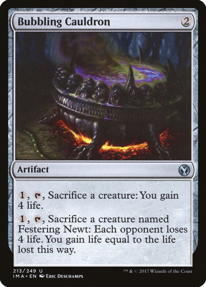 Bubbling Cauldron 213/249 (Iconic Masters)  - Foil | Good Games Modbury