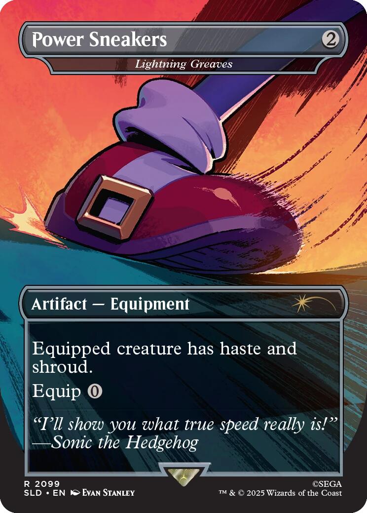 Power Sneakers - Lightning Greaves [Secret Lair Drop Series] | Good Games Modbury