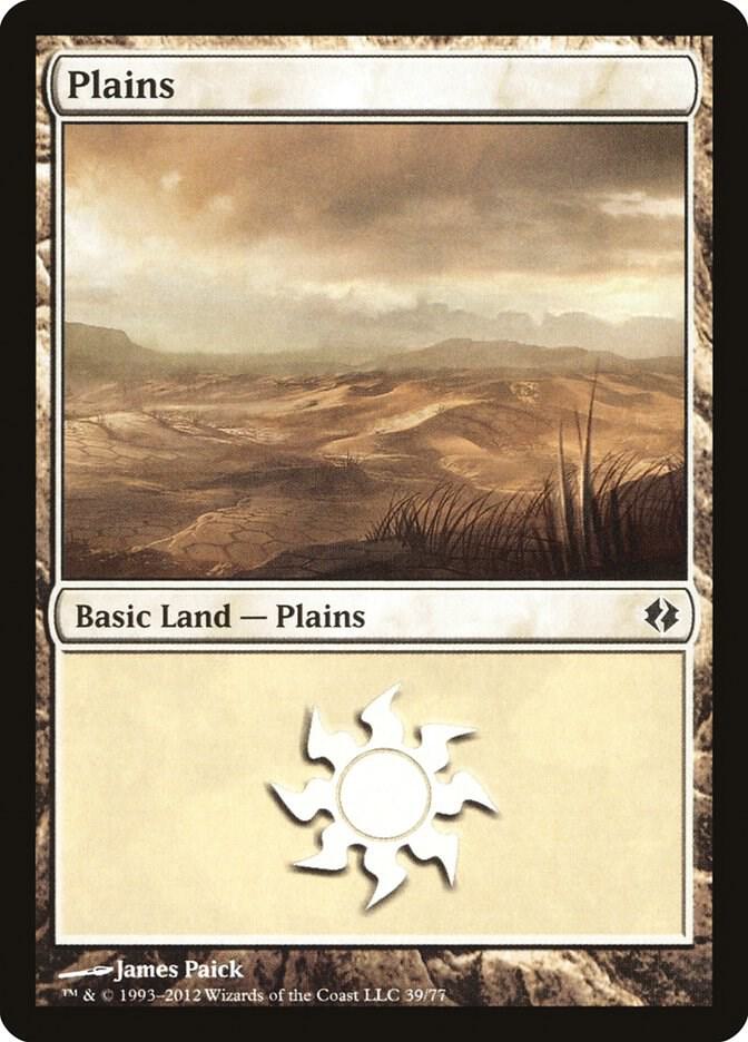 Plains 39 39/77 (Duel Decks: Venser vs. Koth)  | Good Games Modbury
