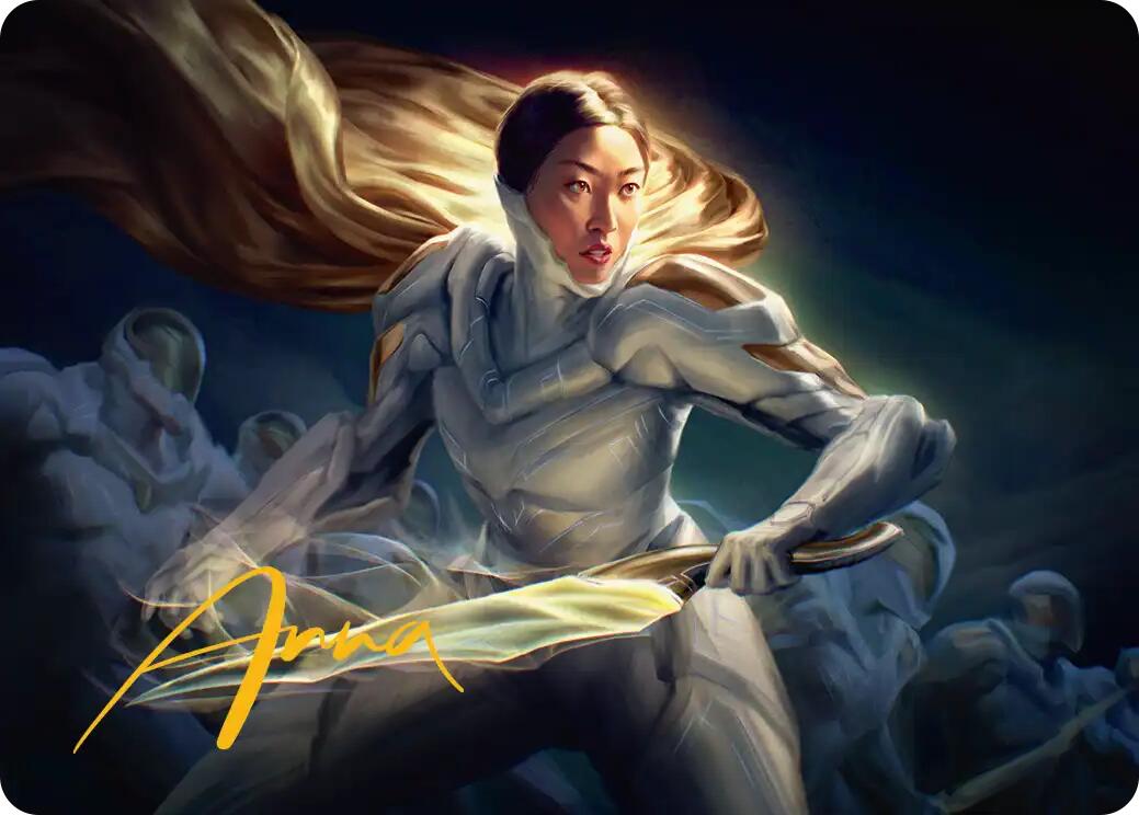 Cosmogrand Zenith Art Card (Gold-Stamped Signature) [Edge of Eternities Art Series] | Good Games Modbury