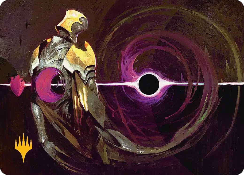 Gravkill Art Card (Gold-Stamped Planeswalker Symbol) [Edge of Eternities Art Series] | Good Games Modbury