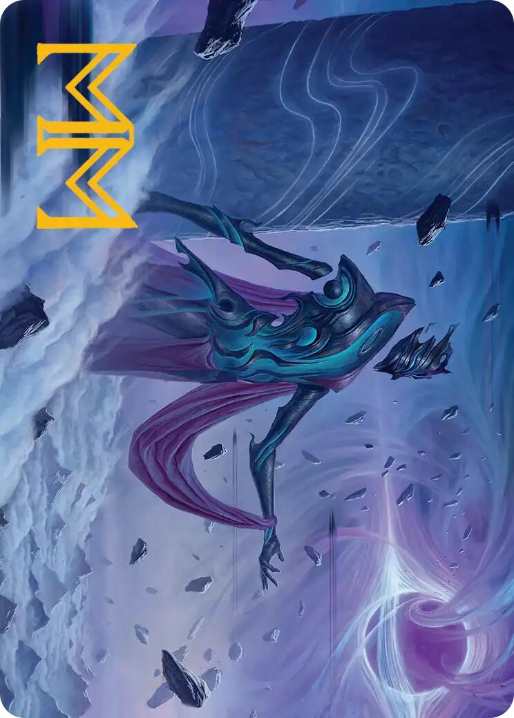 Bygone Colossus Art Card (Gold-Stamped Signature) [Edge of Eternities Art Series] | Good Games Modbury