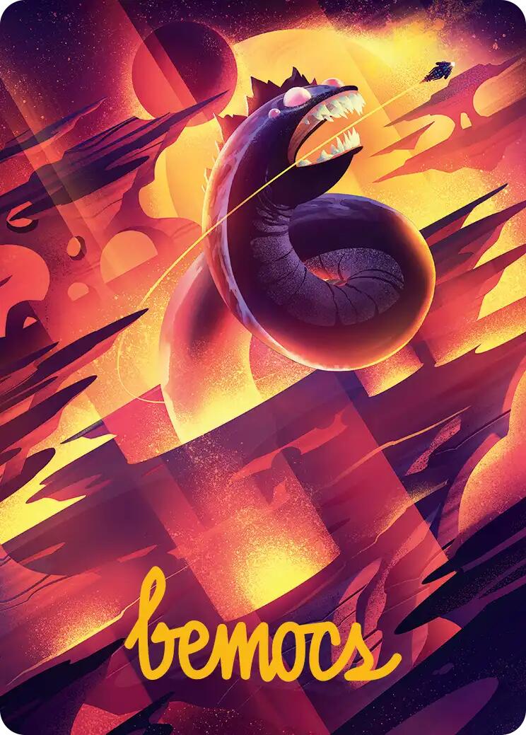 Bonders' Enclave Art Card (Gold-Stamped Signature) [Edge of Eternities Art Series] | Good Games Modbury