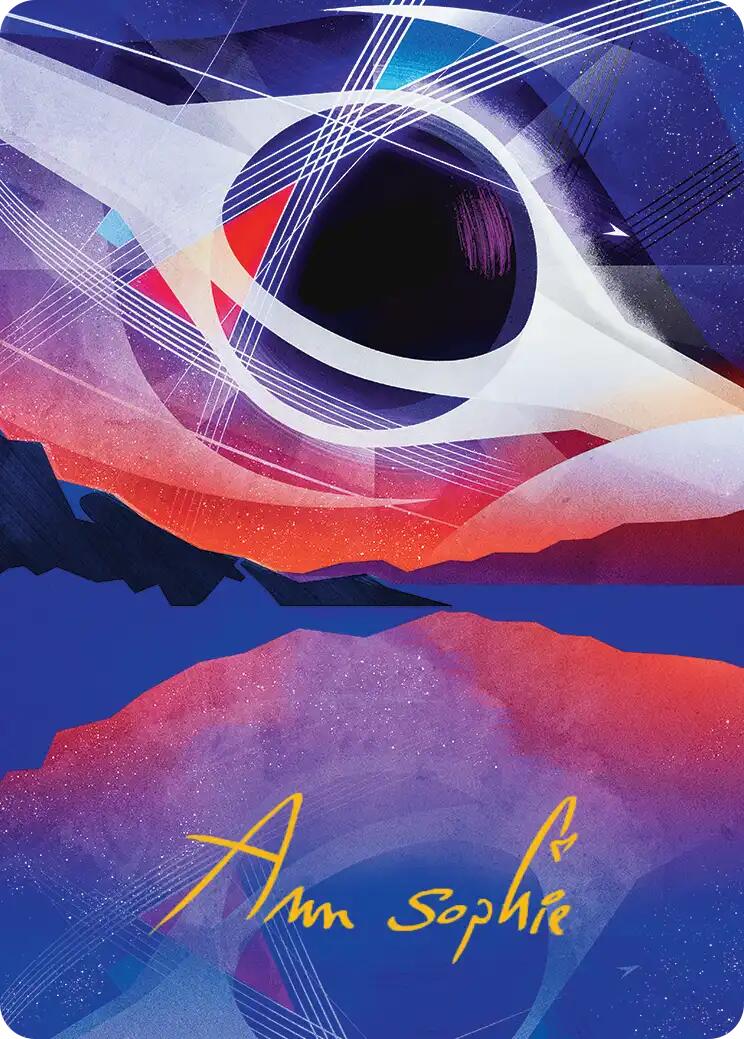 Mirrorpool Art Card (Gold-Stamped Signature) [Edge of Eternities Art Series] | Good Games Modbury