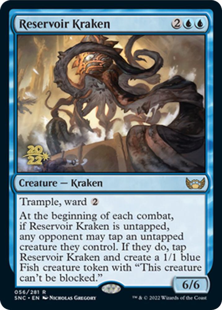 Reservoir Kraken 56s/161 (Prerelease Cards)  - Foil | Good Games Modbury