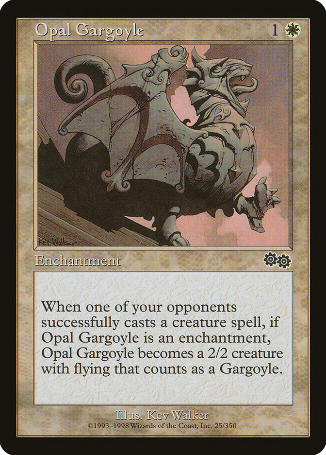 Opal Gargoyle 25/350 (Urza's Saga)  | Good Games Modbury