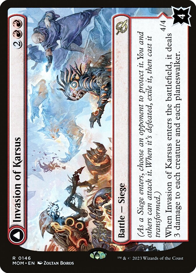 Invasion of Karsus // Refraction Elemental 146s/162 (Prerelease Cards)  - Foil | Good Games Modbury