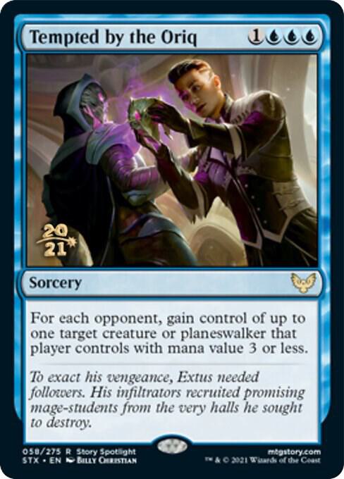 Tempted by the Oriq 58s/180 (Prerelease Cards)  - Foil | Good Games Modbury
