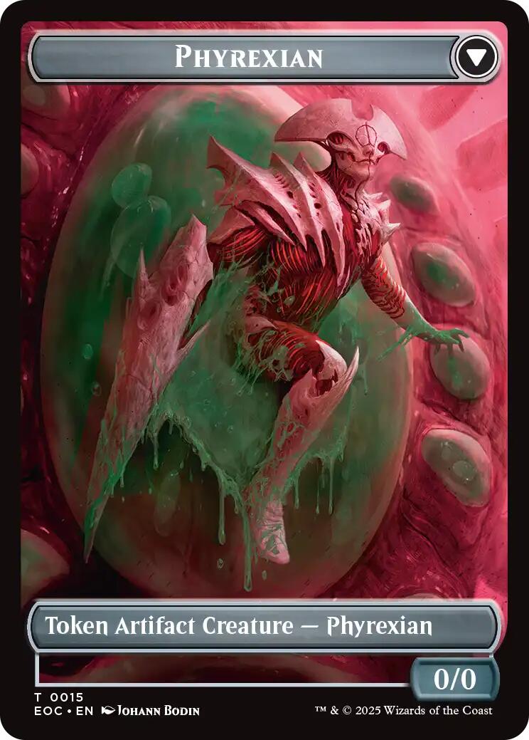 Incubator // Phyrexian Double-Sided Token [Edge of Eternities Tokens] | Good Games Modbury