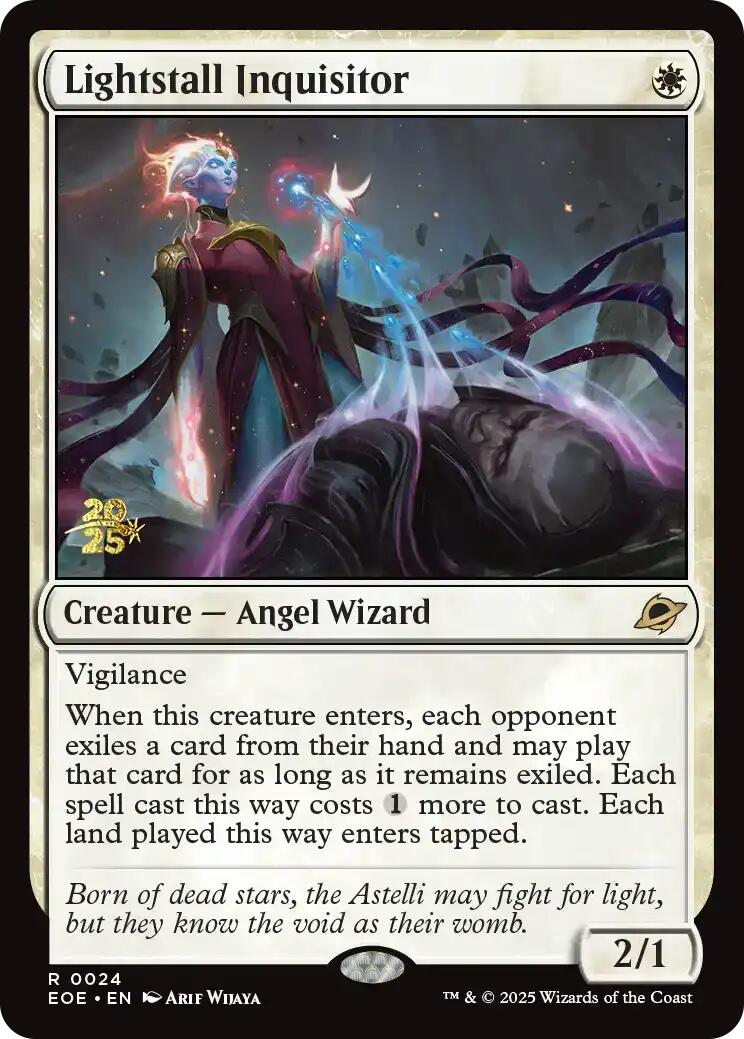 Lightstall Inquisitor [Edge of Eternities Prerelease Promos] | Good Games Modbury