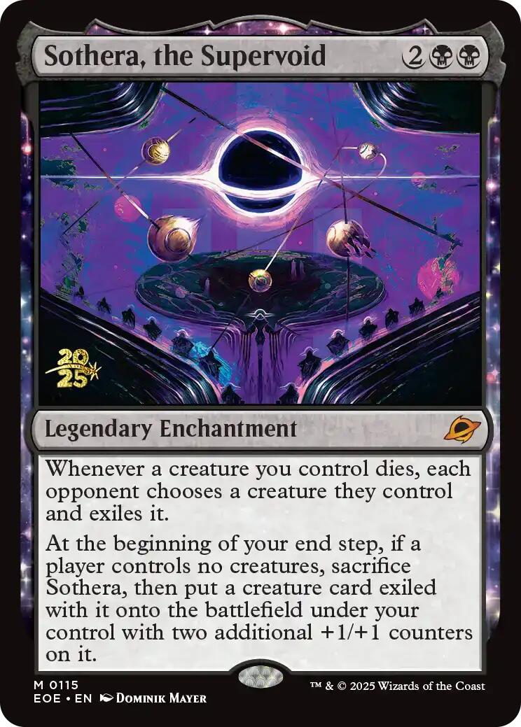 Sothera, the Supervoid [Edge of Eternities Prerelease Promos] | Good Games Modbury