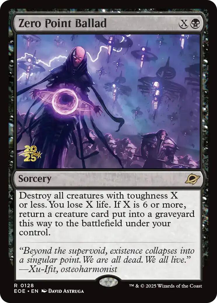 Zero Point Ballad [Edge of Eternities Prerelease Promos] | Good Games Modbury