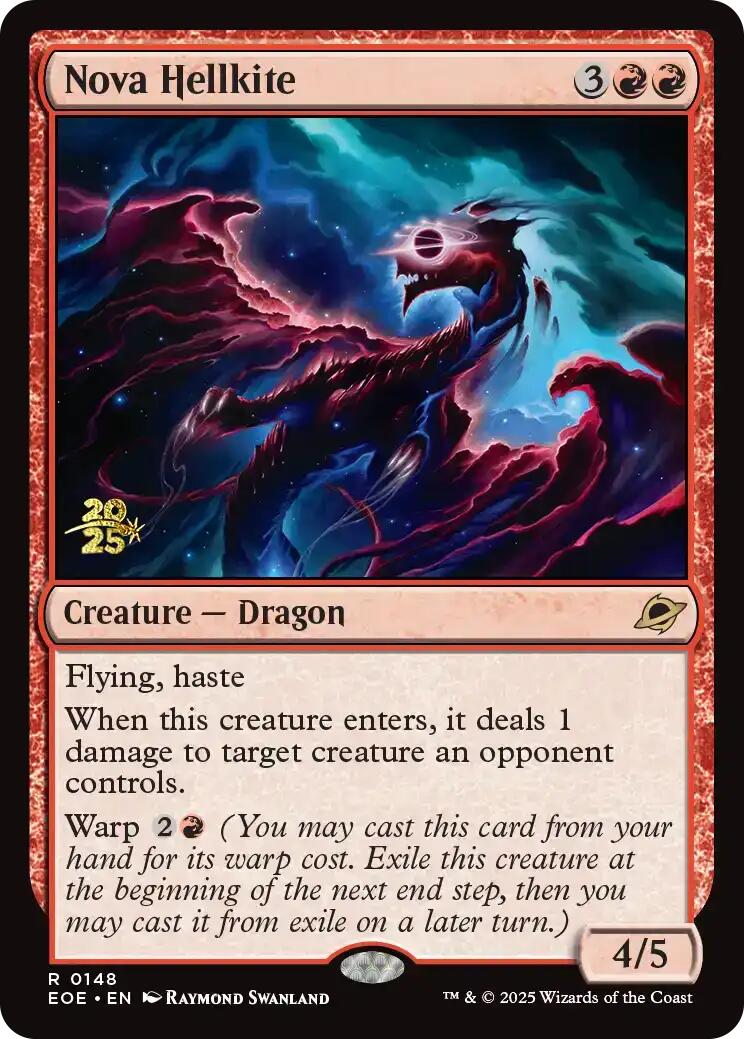 Nova Hellkite [Edge of Eternities Prerelease Promos] | Good Games Modbury