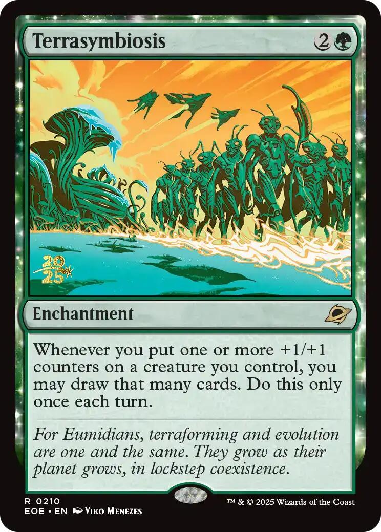 Terrasymbiosis [Edge of Eternities Prerelease Promos] | Good Games Modbury