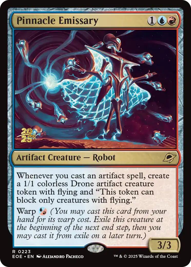 Pinnacle Emissary [Edge of Eternities Prerelease Promos] | Good Games Modbury