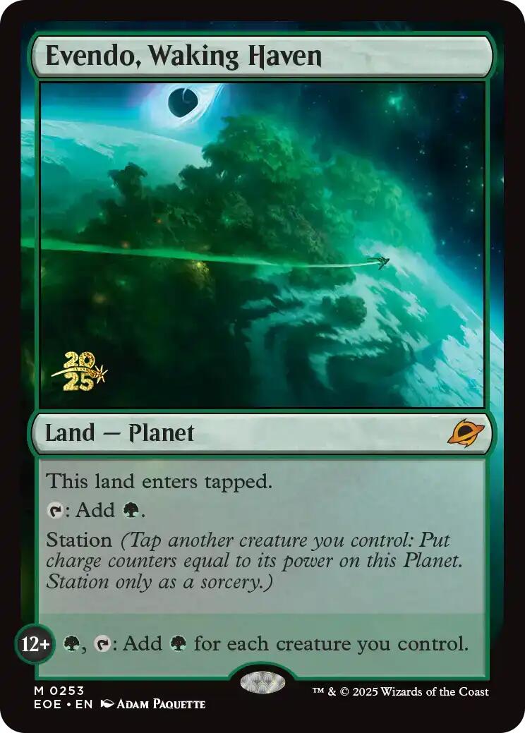 Evendo, Waking Haven [Edge of Eternities Prerelease Promos] | Good Games Modbury