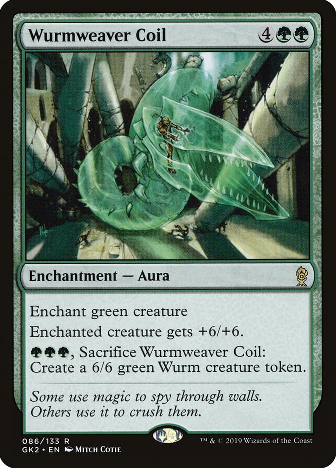 Wurmweaver Coil [Ravnica Allegiance Guild Kit] | Good Games Modbury