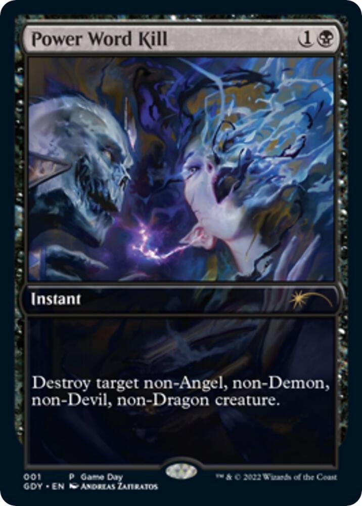 Power Word Kill 1/9 (Game Day & Store Championship Promos)  - Full Art | Good Games Modbury