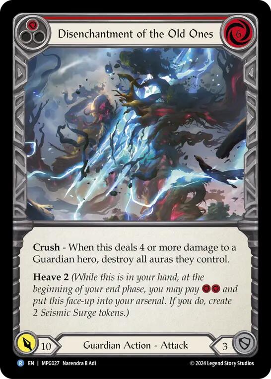 Disenchantment of the Old Ones [MPG027] (Mastery Pack Guardian) | Good Games Modbury