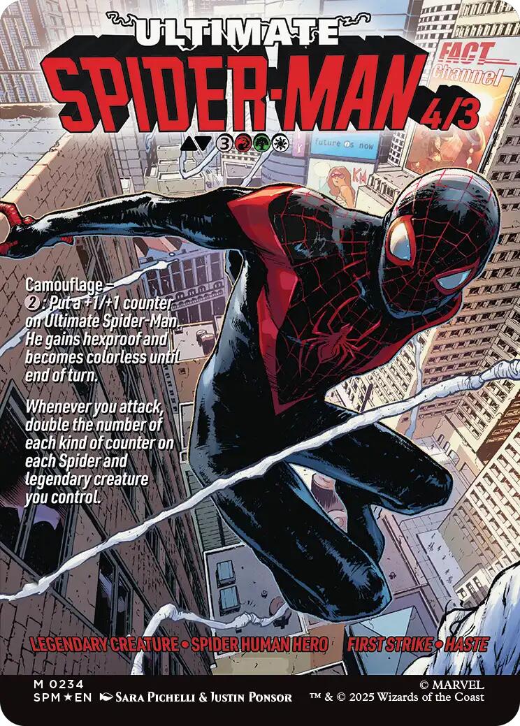 Miles Morales (0234) (Borderless) [Marvel's Spider-Man] | Good Games Modbury