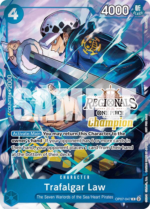 Trafalgar Law (Offline Regional Champion Card Set 2025 Vol.2) [One Piece Promotion Cards] | Good Games Modbury