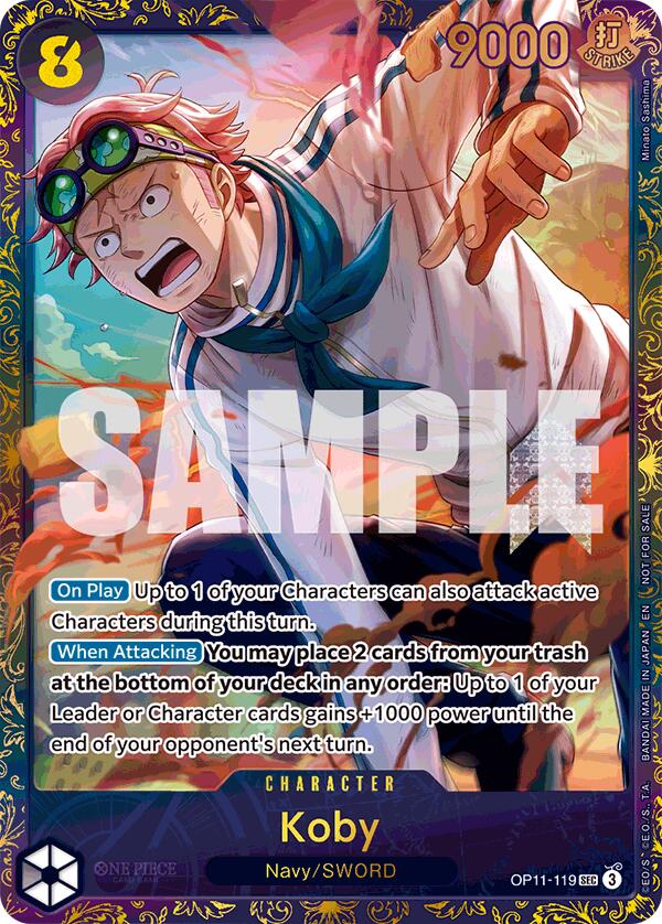 Koby (Treasure Cup August 2025) [One Piece Promotion Cards] | Good Games Modbury