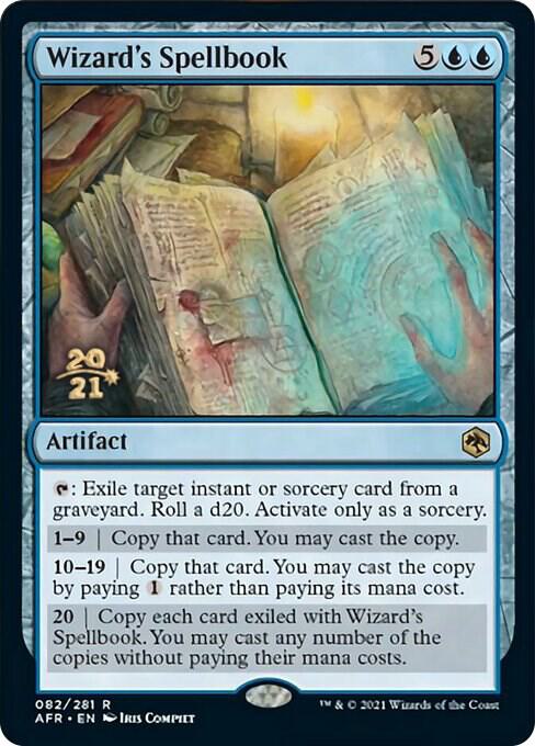 Wizards Spellbook 82s/241 (Prerelease Cards)  - Foil | Good Games Modbury