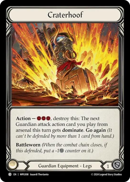 Craterhoof [BVO008] (Mastery Pack Guardian) | Good Games Modbury