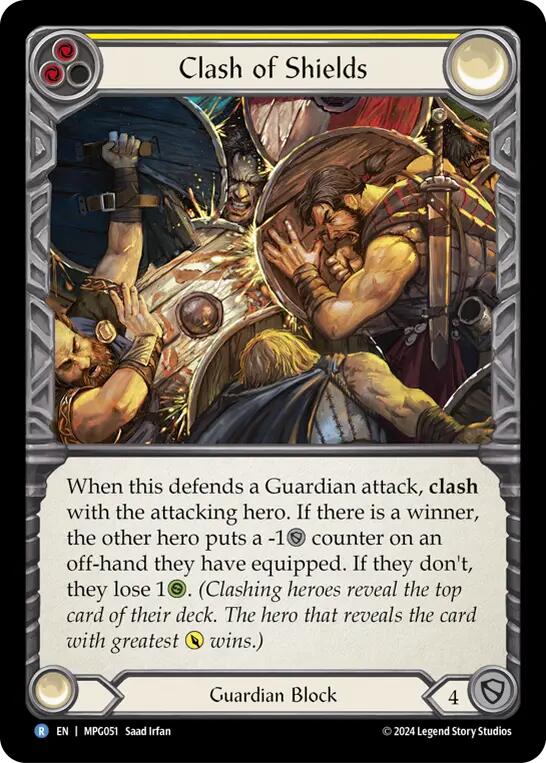 Clash of Shields [MPG051] (Mastery Pack Guardian) | Good Games Modbury