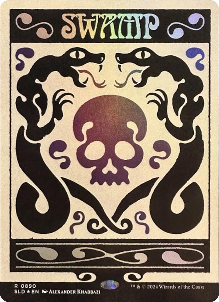 Swamp (0890) (Rainbow Foil) [Secret Lair Drop Series] | Good Games Modbury