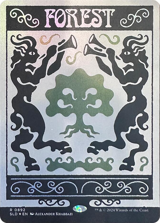 Forest (0892) (Rainbow Foil) [Secret Lair Drop Series] | Good Games Modbury