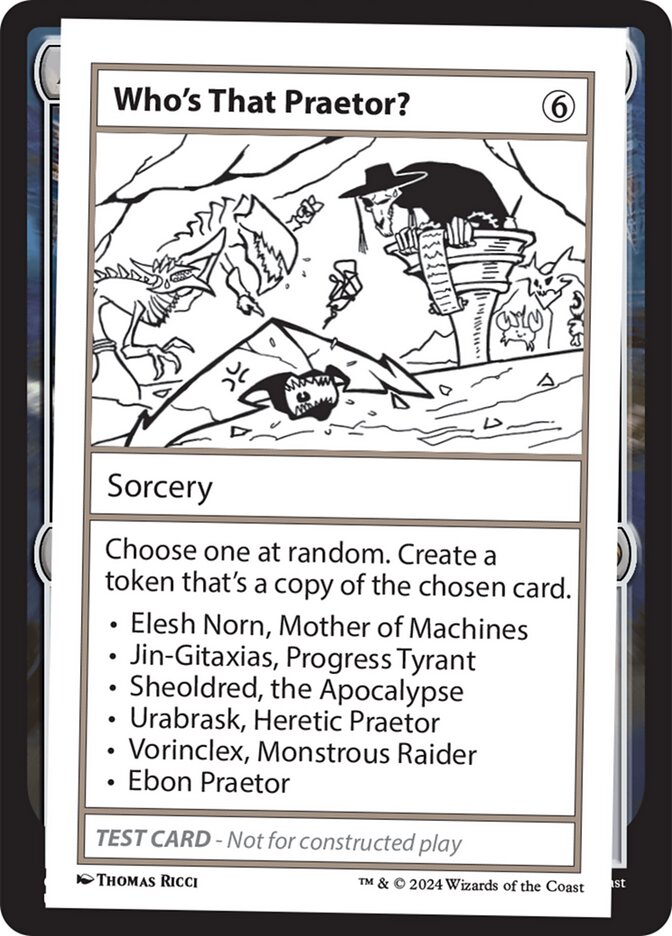 Who's That Praetor? 506/390 (Mystery Booster 2 Playtest Cards)  | Good Games Modbury