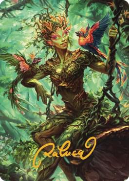 Bramble Sovereign Art Card Gold Stamped Signature 59 (Art Series: Commander Legends: Battle for Baldur's Gate)  | Good Games Modbury
