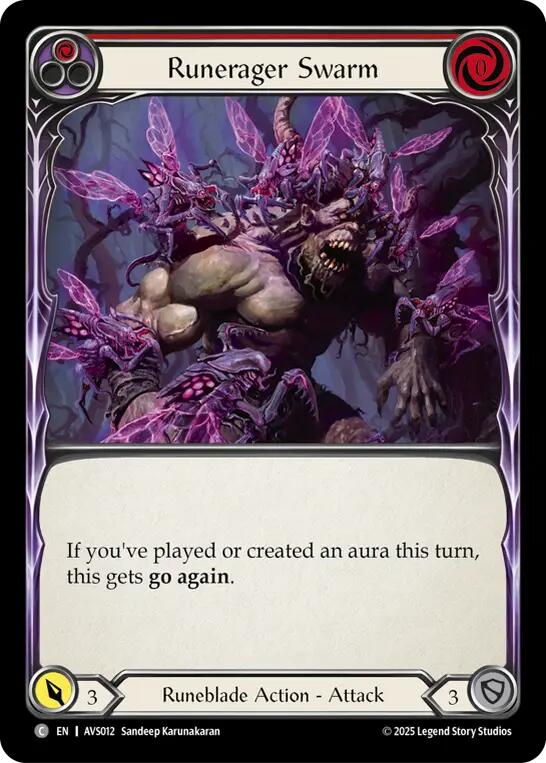 Runerager Swarm (Red) [AVS012] (Armory Deck: Legends Viserai) | Good Games Modbury