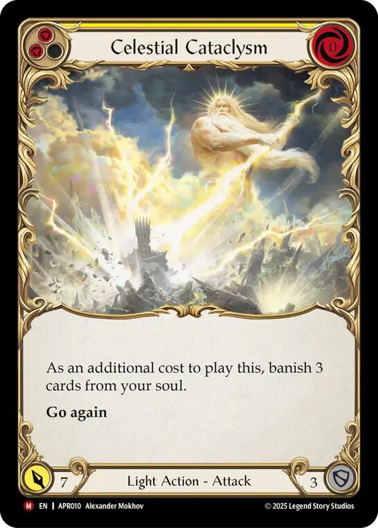 Celestial Cataclysm [APR010] (Armory Deck: Legends Prism) | Good Games Modbury