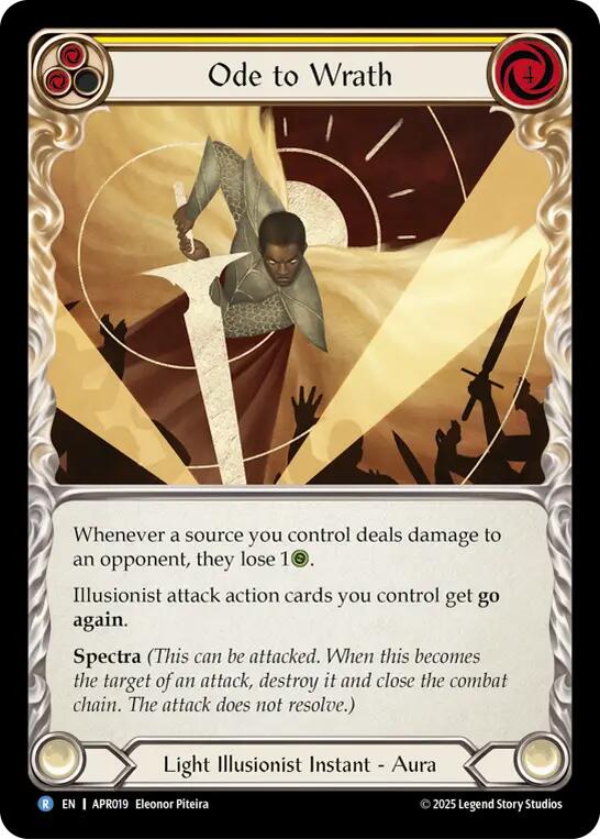 Ode to Wrath [APR019] (Armory Deck: Legends Prism) | Good Games Modbury