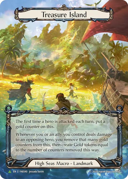 Treasure Island [FAB340] (Promo)  Cold Foil | Good Games Modbury