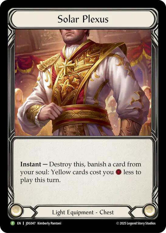 Solar Plexus [JDG047] (Promo)  Cold Foil | Good Games Modbury