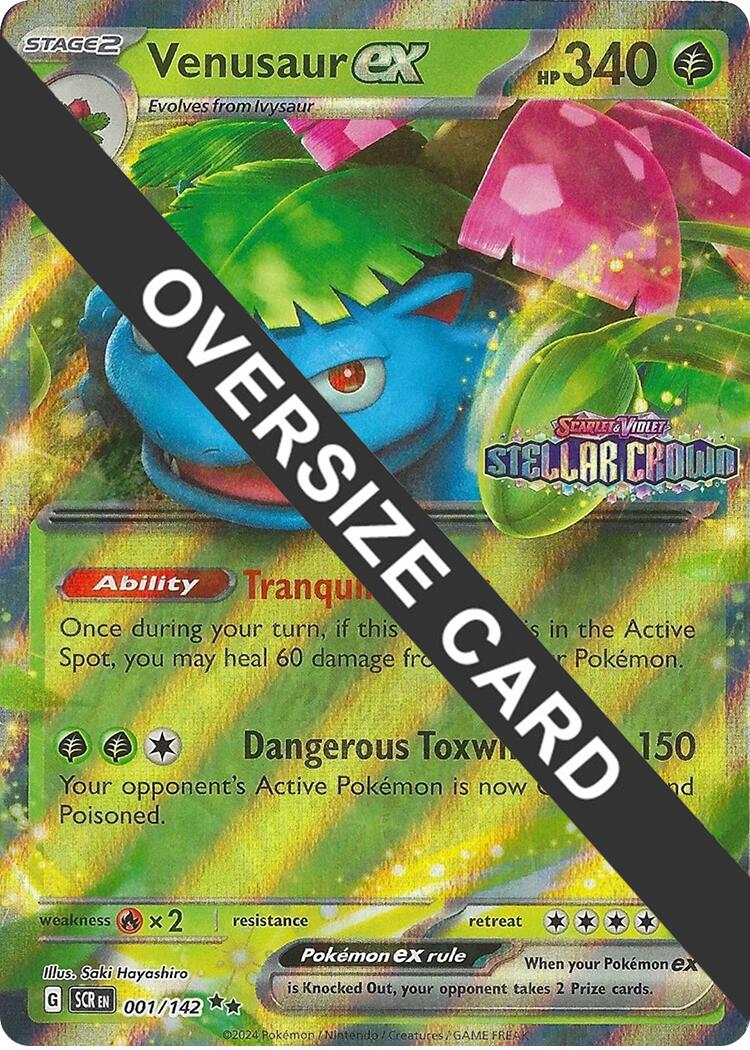 Venusaur ex (001/142) (Jumbo Card) [Miscellaneous Cards] | Good Games Modbury