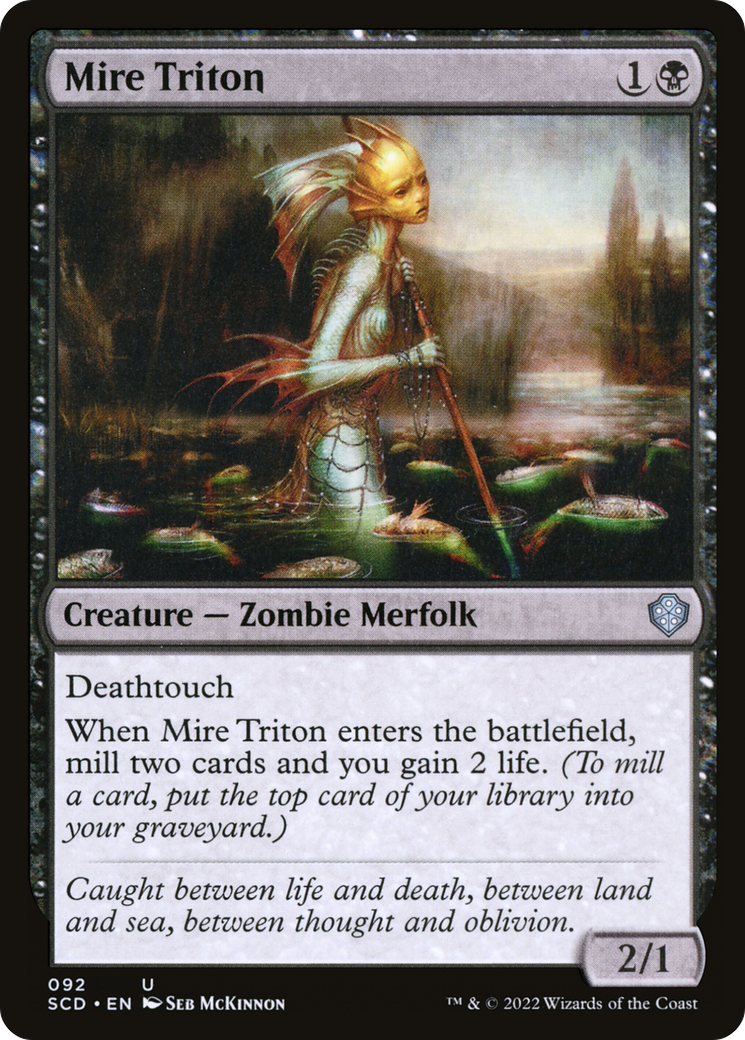 Mire Triton [Starter Commander Decks] | Good Games Modbury