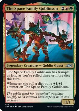 The Space Family Goblinson Galaxy Foil 465/244 (Unfinity)  - Foil | Good Games Modbury