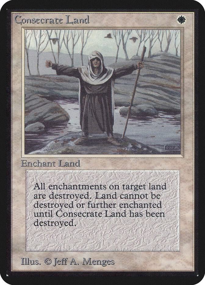 Consecrate Land 14/295 (Alpha Edition)  | Good Games Modbury