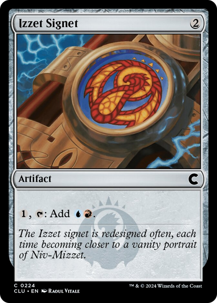 Izzet Signet [Ravnica: Clue Edition] | Good Games Modbury