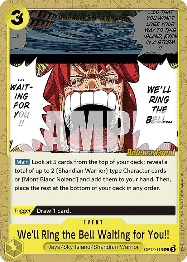 We'll Ring the Bell Waiting for You!! [Legacy of the Master Release Event Cards] | Good Games Modbury