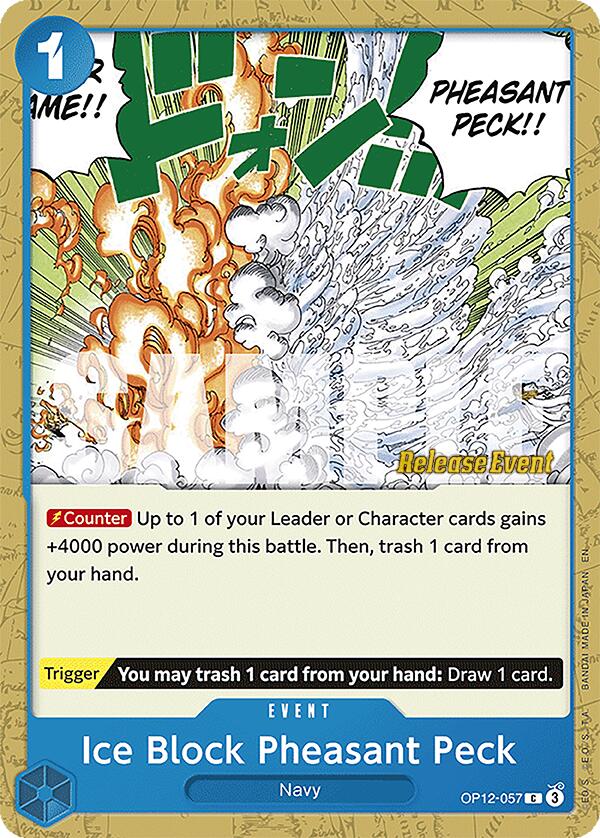 Ice Block Pheasant Peck [Legacy of the Master Release Event Cards] | Good Games Modbury