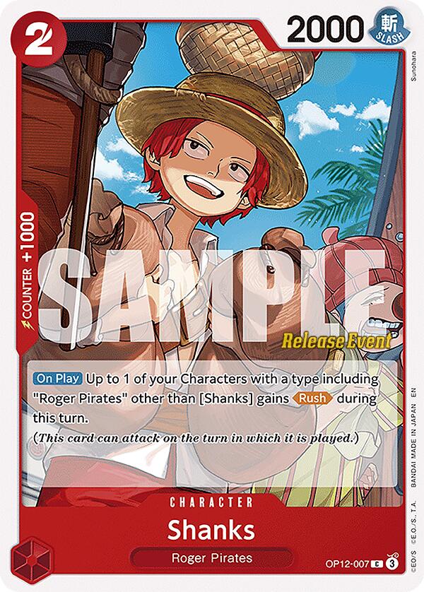 Shanks [Legacy of the Master Release Event Cards] | Good Games Modbury